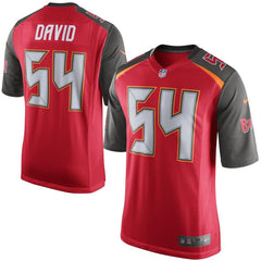 Lavonte David Tampa Bay Buccaneers Game Jersey - Red 2019