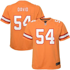 Lavonte David Tampa Bay Buccaneers Youth Game Jersey - Orange 2019