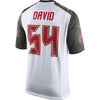 Image of Lavonte David Tampa Bay Buccaneers Youth Game Jersey - White 2019