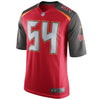 Image of Lavonte David Tampa Bay Buccaneers Youth Team Color Game Jersey - Red 2019