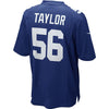 Image of Lawrence Taylor New York Giants Retired Player Game Jersey - Royal Blue 2019