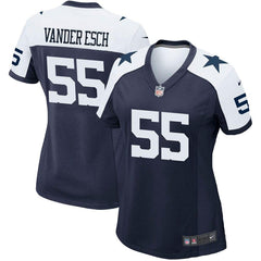 Leighton Vander Esch Dallas Cowboys Women's Alternate Game Jersey - Navy 2019