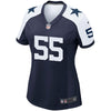 Image of Leighton Vander Esch Dallas Cowboys Women's Alternate Game Jersey - Navy 2019