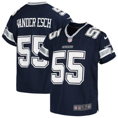 Leighton Vander Esch Dallas Cowboys Youth Game Jersey – Navy 2019