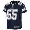 Image of Leighton Vander Esch Dallas Cowboys Youth Game Jersey – Navy 2019