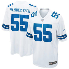 Leighton Vander Esch Dallas Cowboys Youth Game Jersey – White 2019
