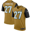 Image of Leonard Fournette Jacksonville Jaguars Color Rush Legend Jersey – Gold 2019