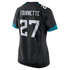 Image of Leonard Fournette Jacksonville Jaguars Women's New Game Jersey – Black 2019