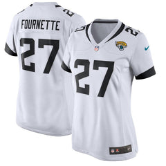 Leonard Fournette Jacksonville Jaguars Women's New Game Jersey – White 2019