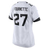 Image of Leonard Fournette Jacksonville Jaguars Women's New Game Jersey – White 2019