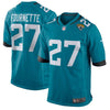 Image of Leonard Fournette Jacksonville Jaguars Youth Player Game Jersey – Teal 2019