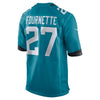 Image of Leonard Fournette Jacksonville Jaguars Youth Player Game Jersey – Teal 2019