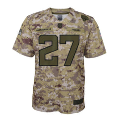 Leonard Fournette Jacksonville Jaguars Youth Salute to Service Game Jersey - Camo 2019