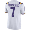 Image of Leonard Fournette LSU Tigers Alumni Player Jersey – White 2019