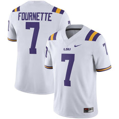 Leonard Fournette LSU Tigers Alumni Player Jersey – White 2019