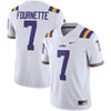 Image of Leonard Fournette LSU Tigers Alumni Player Jersey – White 2019