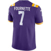 Image of Leonard Fournette LSU Tigers Game Jersey – Purple 2019