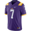 Image of Leonard Fournette LSU Tigers Game Jersey – Purple 2019