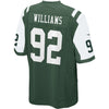 Image of Leonard Williams Men's Green New York Jets Game Jersey 2019