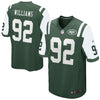 Image of Leonard Williams Men's Green New York Jets Game Jersey 2019