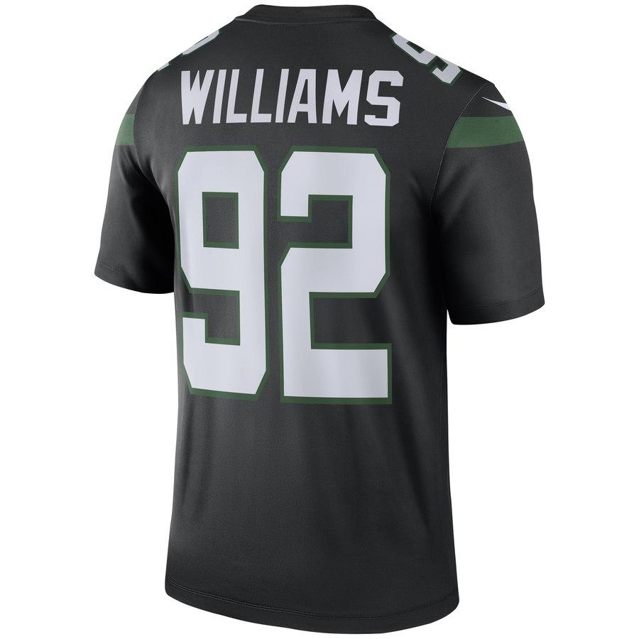 Leonard Williams New York Jets Color Rush Legend Jersey – Stealth Black 2019