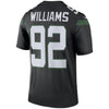Image of Leonard Williams New York Jets Color Rush Legend Jersey – Stealth Black 2019