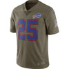 Image of LeSean McCoy Buffalo Bills Salute To Service Limited Jersey - Olive 2019