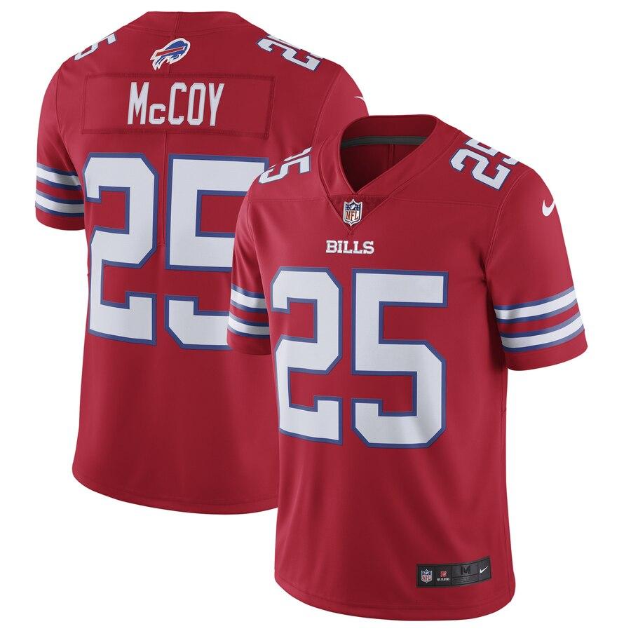 LeSean McCoy Buffalo Bills Vapor Untouchable Color Rush Limited Player Jersey - Red 2019