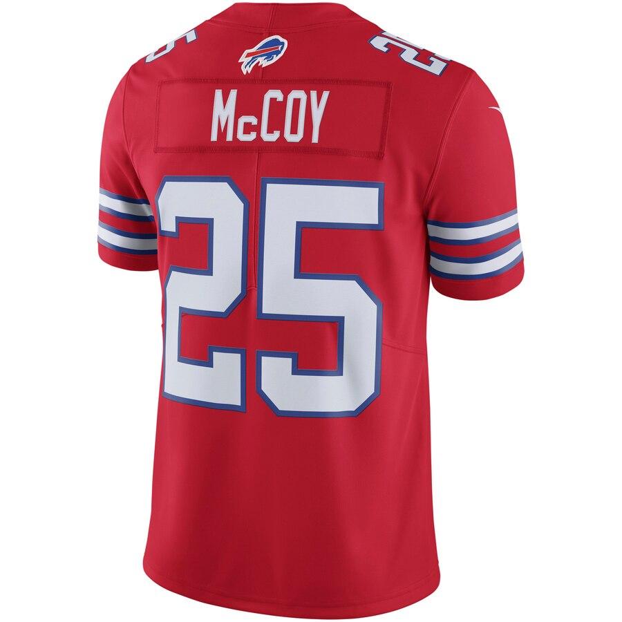 LeSean McCoy Buffalo Bills Vapor Untouchable Color Rush Limited Player Jersey - Red 2019