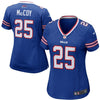 Image of LeSean McCoy Buffalo Bills Women's Game Jersey - Royal Blue 2019