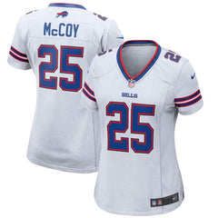 LeSean McCoy Buffalo Bills Women's Game Jersey - White 2019