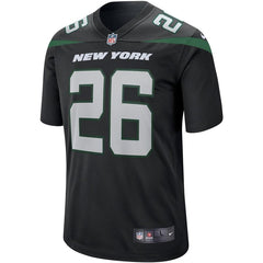 Le'Veon Bell New York Jets Game Jersey – Stealth Black 2019