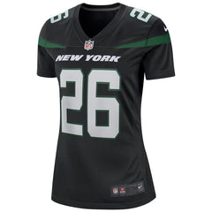 Le'Veon Bell New York Jets Women's Game Jersey – Stealth Black 2019