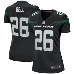 Le'Veon Bell New York Jets Women's Game Jersey – Stealth Black 2019