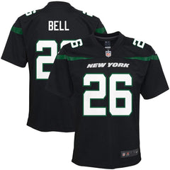 Le'Veon Bell New York Jets Youth Player Game Jersey – Black 2019