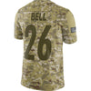Image of Le'Veon Bell Pittsburgh Steelers Salute to Service Limited Jersey – Camo 2019