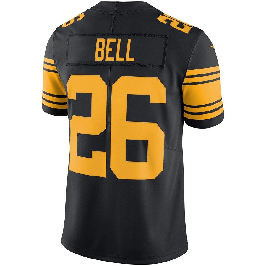 Le'Veon Bell Pittsburgh Steelers Vapor Untouchable Color Rush Limited Player Jersey - Black 2019