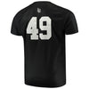 Image of Long Beach State 49ers Under Armour Replica Logo Baseball Jersey - Black 2019