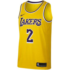 Lonzo Ball Los Angeles Lakers Replica Swingman Jersey - Icon Edition – Gold 2019