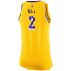 Image of Lonzo Ball Los Angeles Lakers Women's Swingman Jersey - Gold - Icon Edition 2019