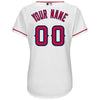 Image of Los Angeles Angels Majestic Women's Home Cool Base Custom Jersey - White 2019