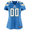 Image of Los Angeles Chargers Women's Custom Game Jersey - Light Blue 2019