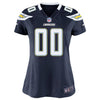 Image of Los Angeles Chargers Women's Custom Game Jersey - Navy Blue 2019