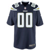 Image of Los Angeles Chargers Youth Custom Game Jersey - Navy 2019