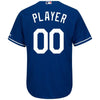 Image of Los Angeles Dodgers Majestic Cool Base Custom Jersey - Royal 2019