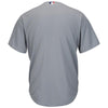 Image of Los Angeles Dodgers Majestic Official Cool Base Jersey - Gray 2019