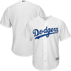 Los Angeles Dodgers Majestic Official Cool Base Jersey - White 2019