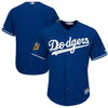 Image of Los Angeles Dodgers Majestic Spring Training Cool Base Team Jersey - Royal 2019