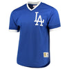 Image of Los Angeles Dodgers Mitchell &amp; Ness Mesh V-Neck Jersey – Royal 2019