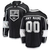 Image of Los Angeles Kings Home Breakaway Custom Jersey - Black 2019